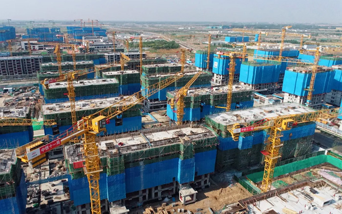 徐工塔機(jī)助力雄安新區(qū)市場化項目跑出加速度