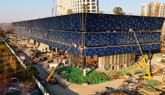 為千年運河“筑舟”！徐工成套化高空作業(yè)平臺助力運河博物館建設(shè)